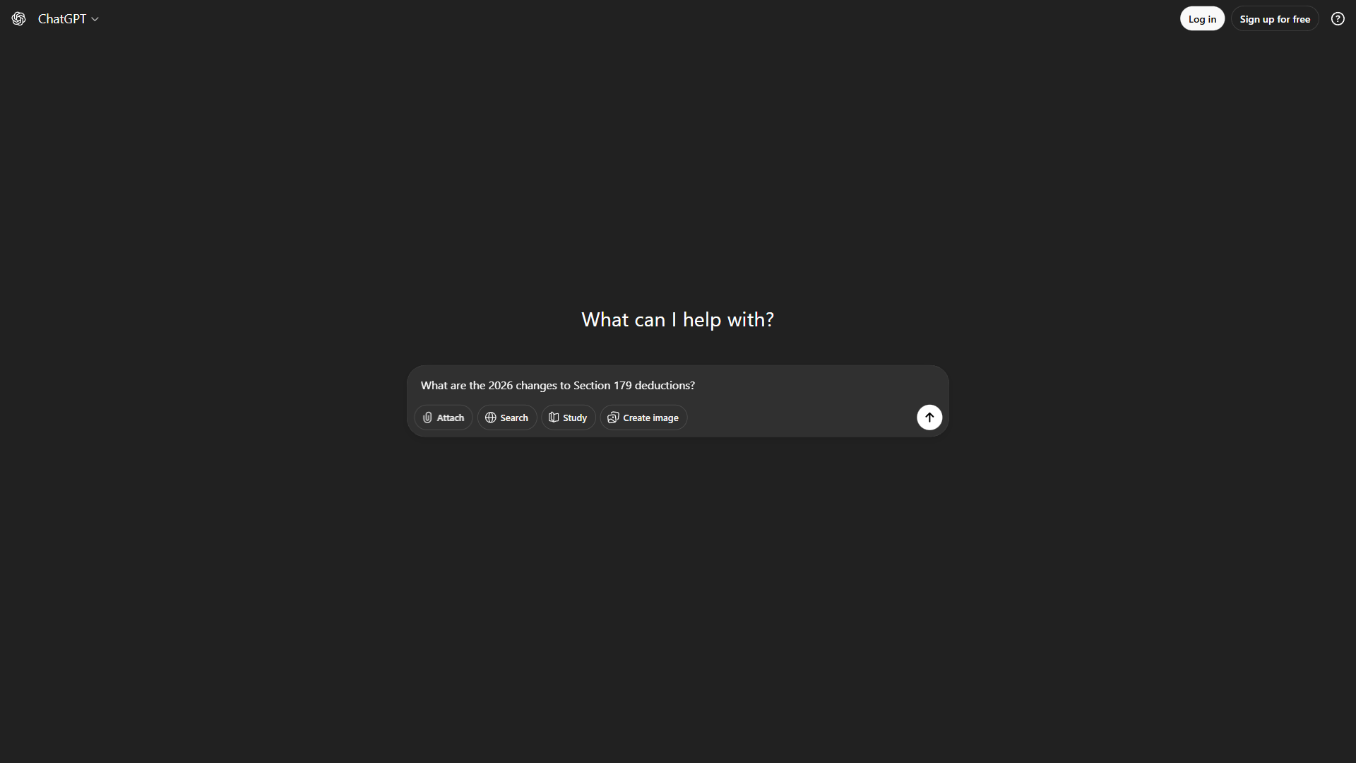 ChatGPT interface showing financial analysis conversation for bookkeeping tasks