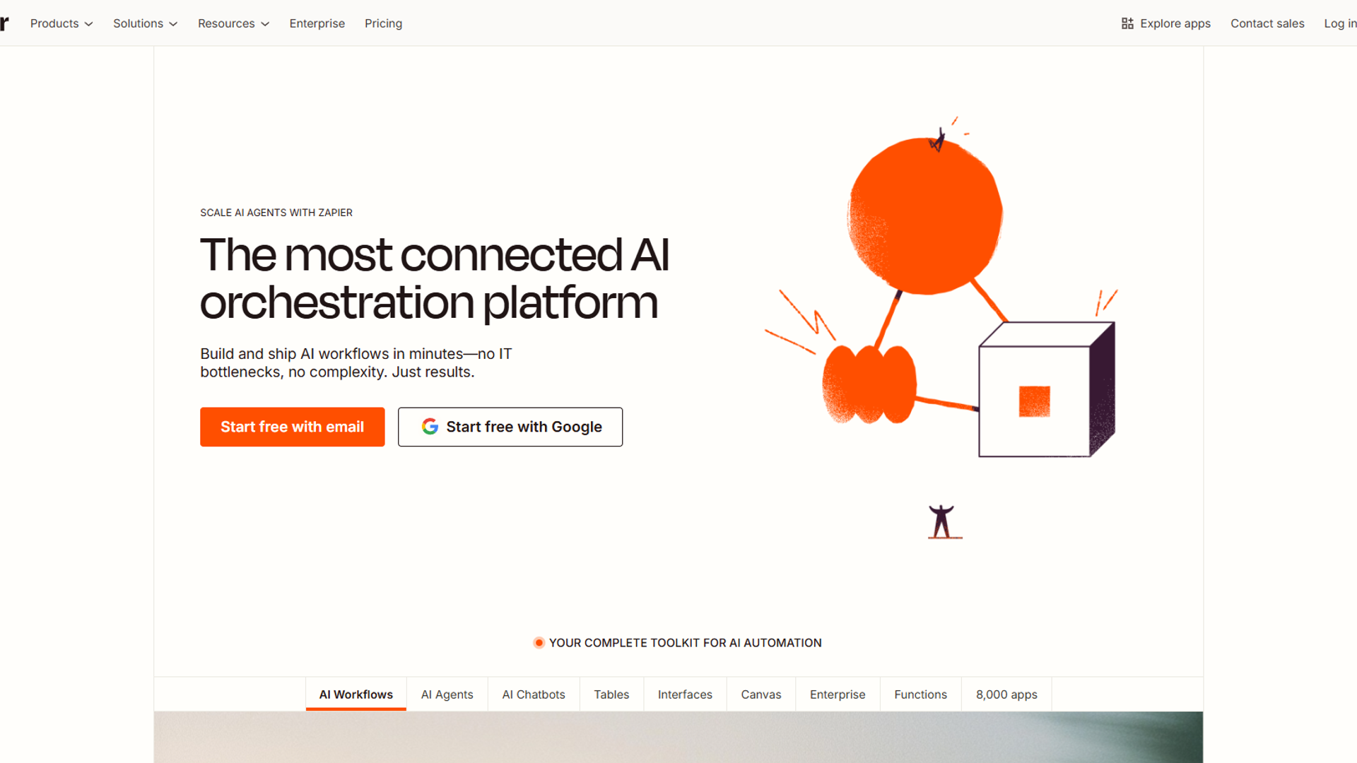 Zapier dashboard showing automated workflows and integrations