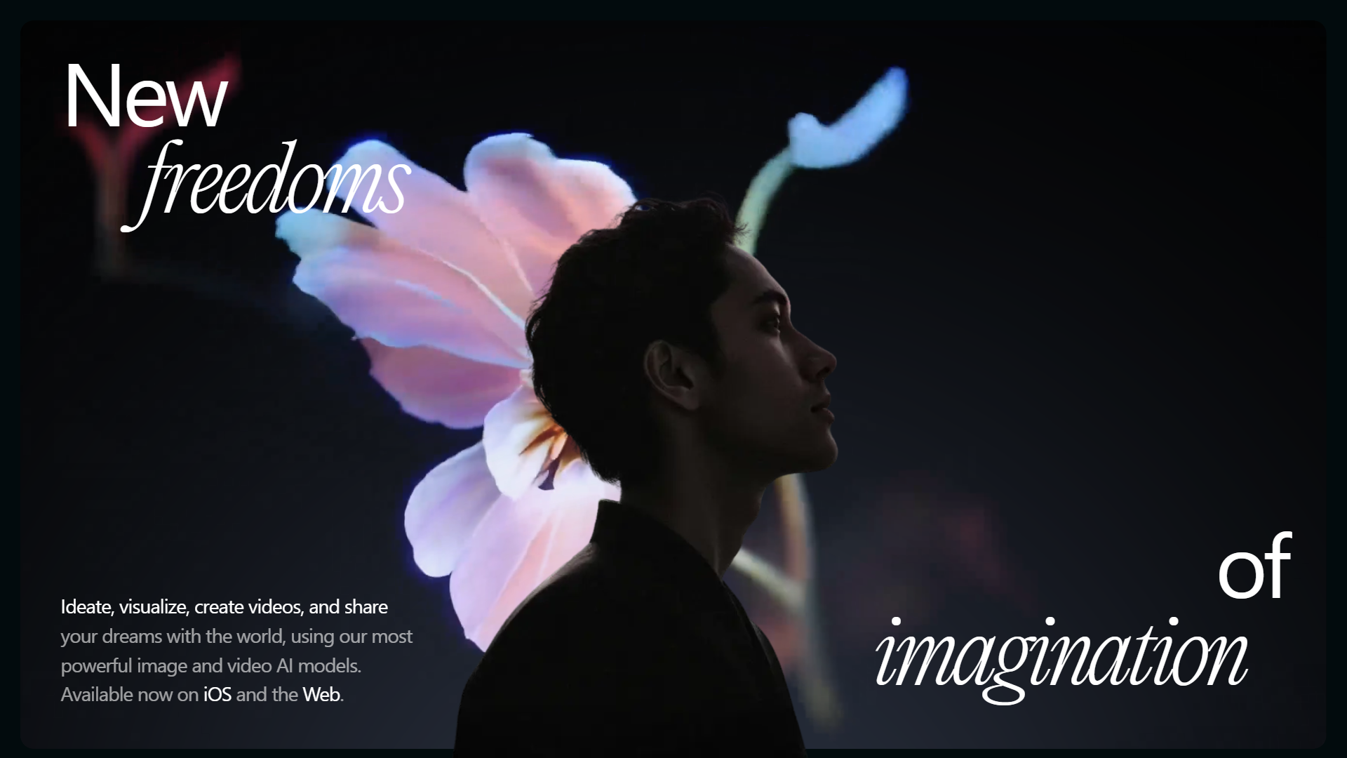 Luma Dream Machine dashboard showing video generation interface