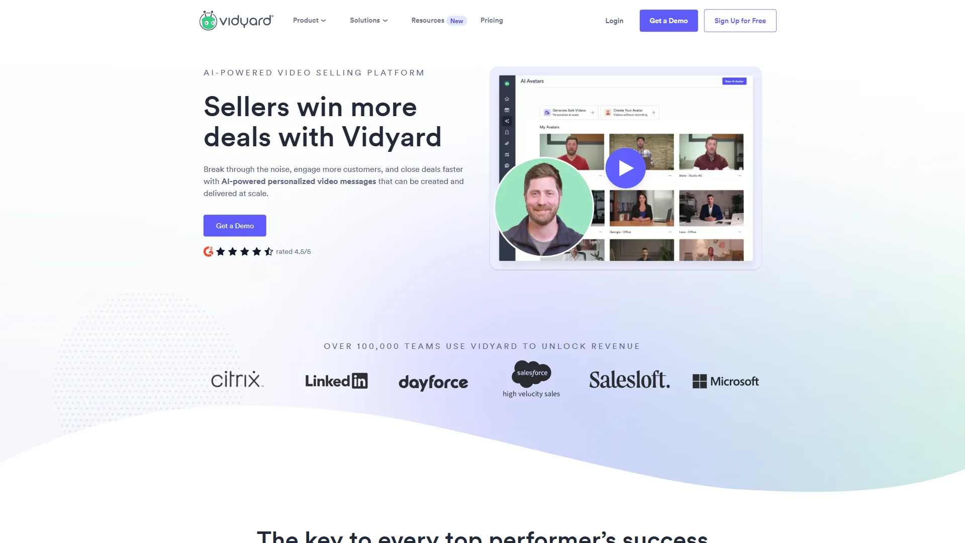 Vidyard platform