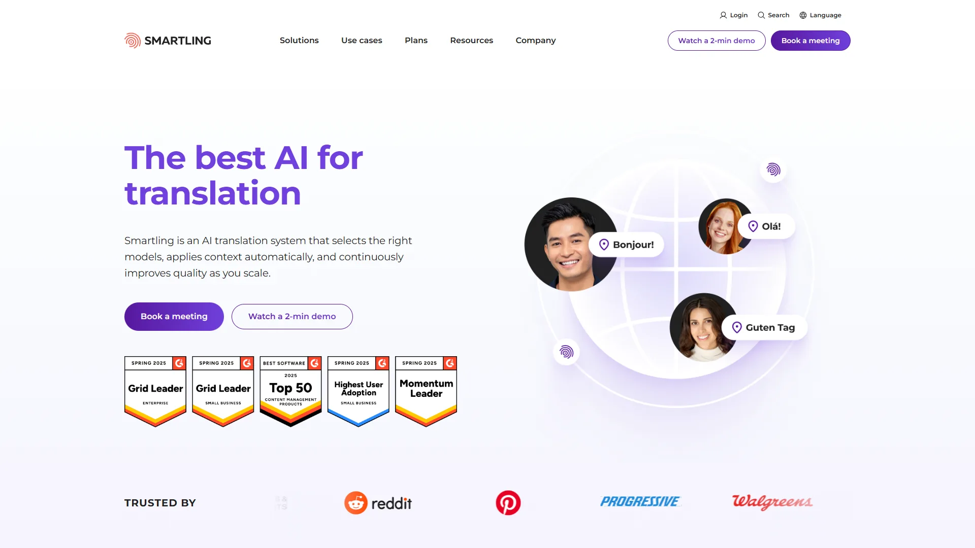 Smartling translation management platform for multilingual CRM content