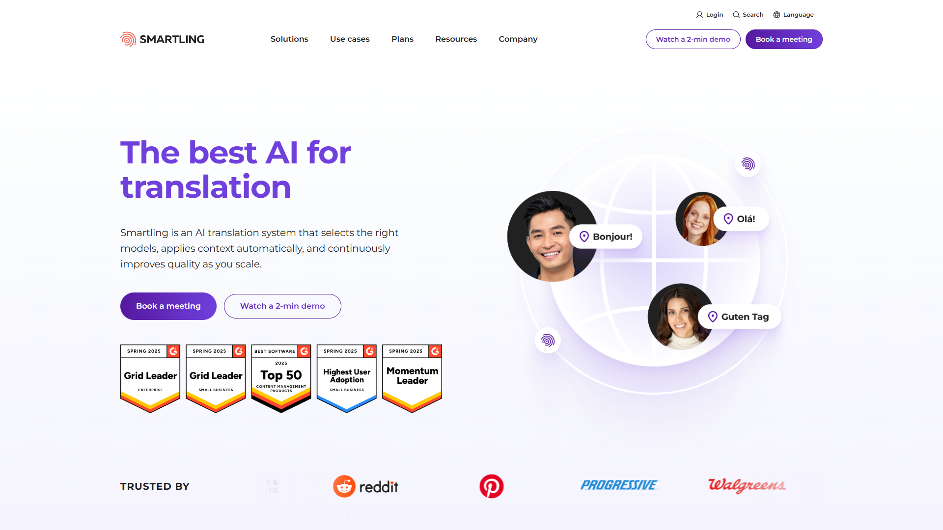 Smartling enterprise localization platform dashboard