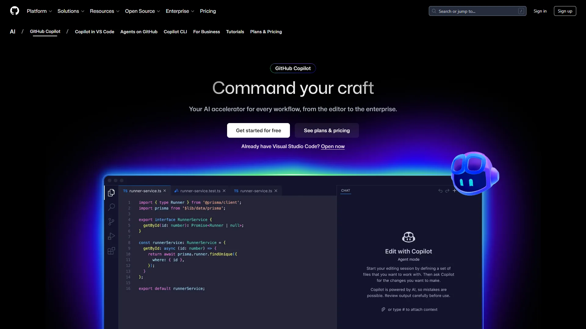 GitHub Copilot AI coding assistant used for technical recruiting assessments