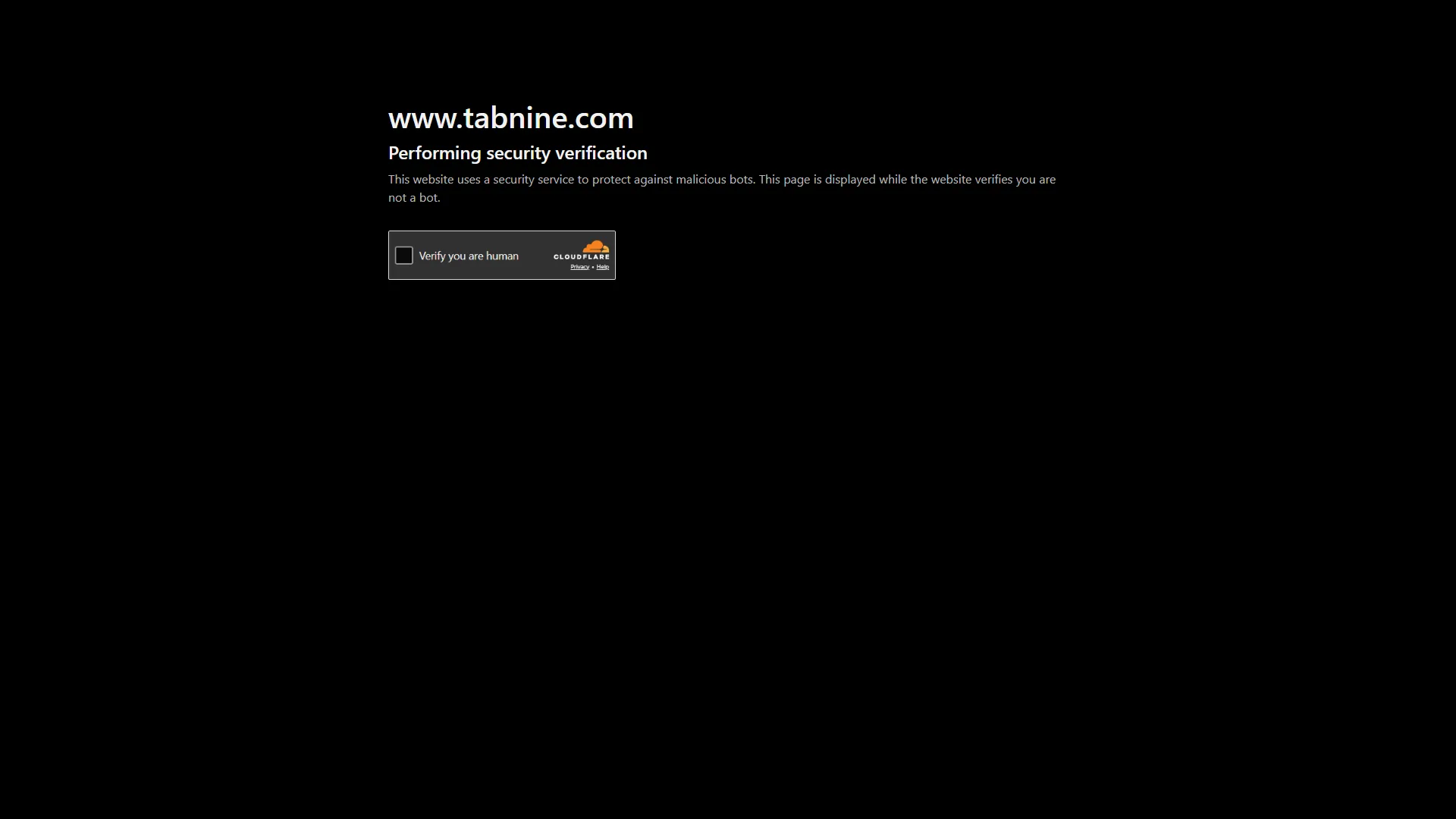 Tabnine enterprise AI coding platform homepage