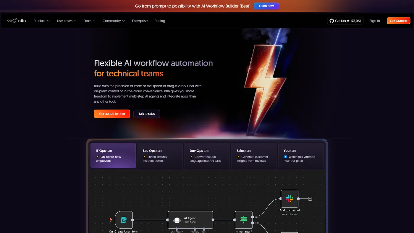n8n workflow automation for developers