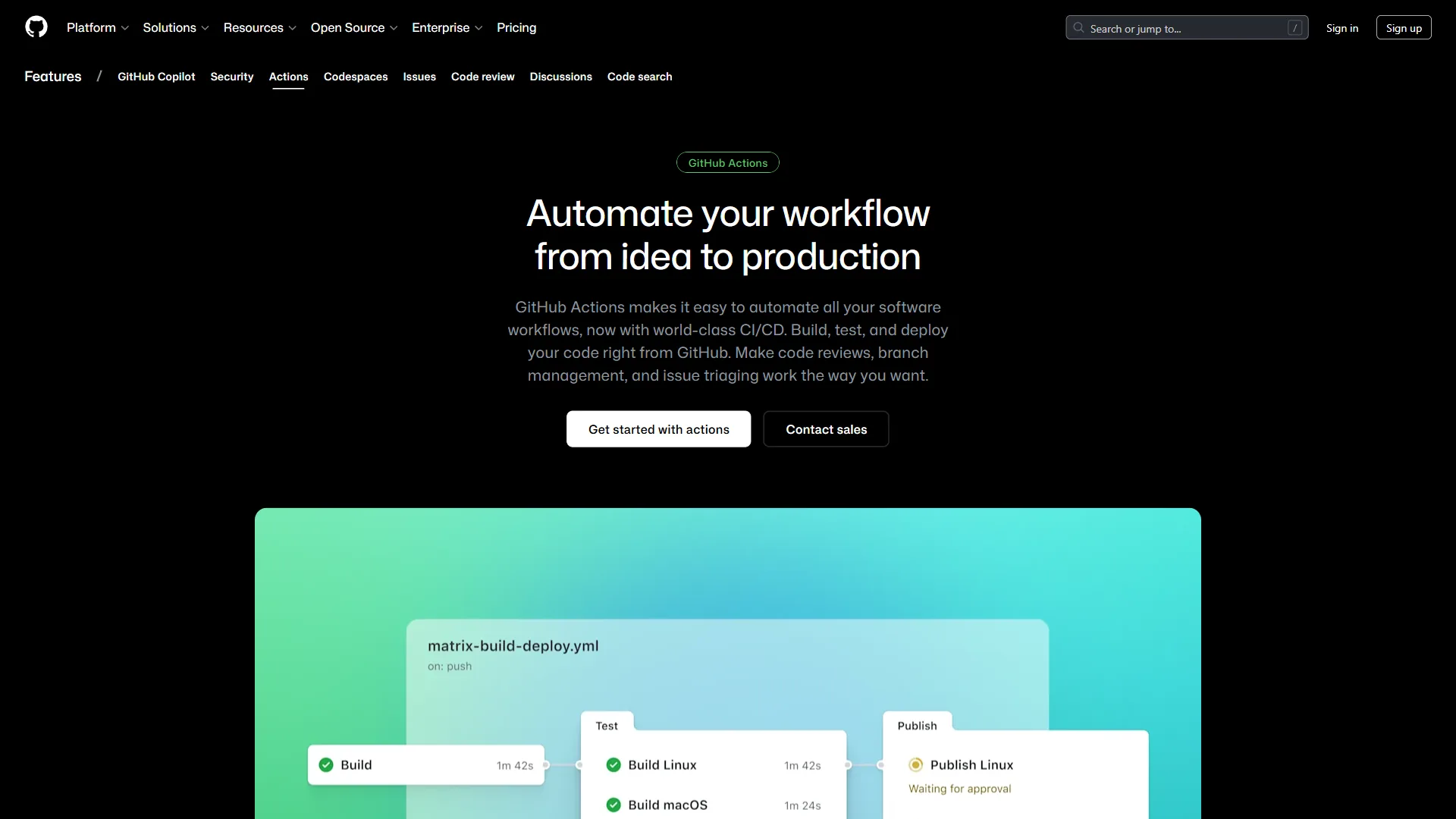 Side by side view of Bitbucket Pipelines and GitHub Actions CI/CD configuration