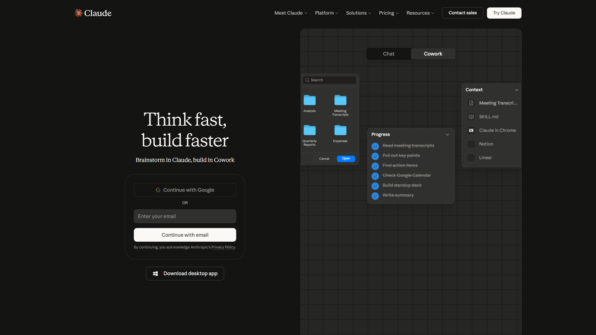 Claude Code interface showing AI coding assistant capabilities
