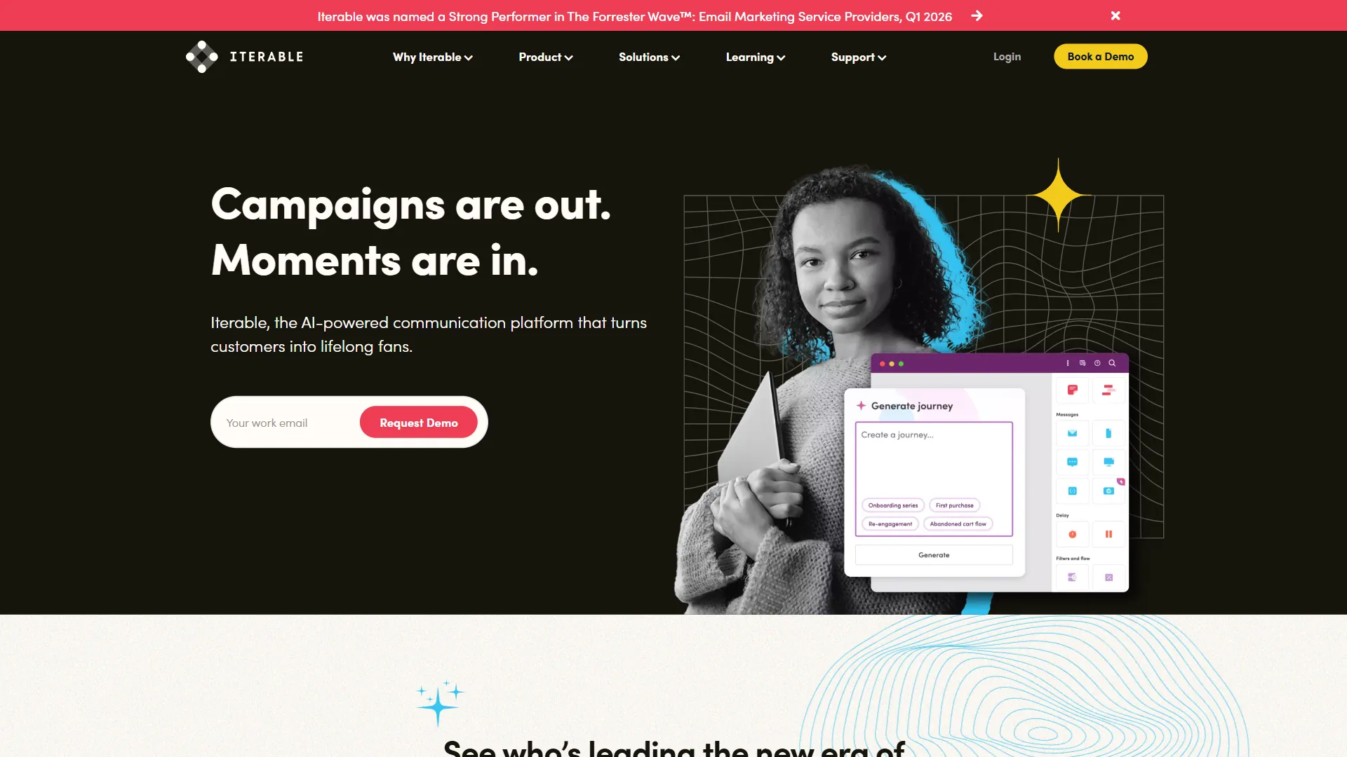 Iterable cross-channel marketing automation platform