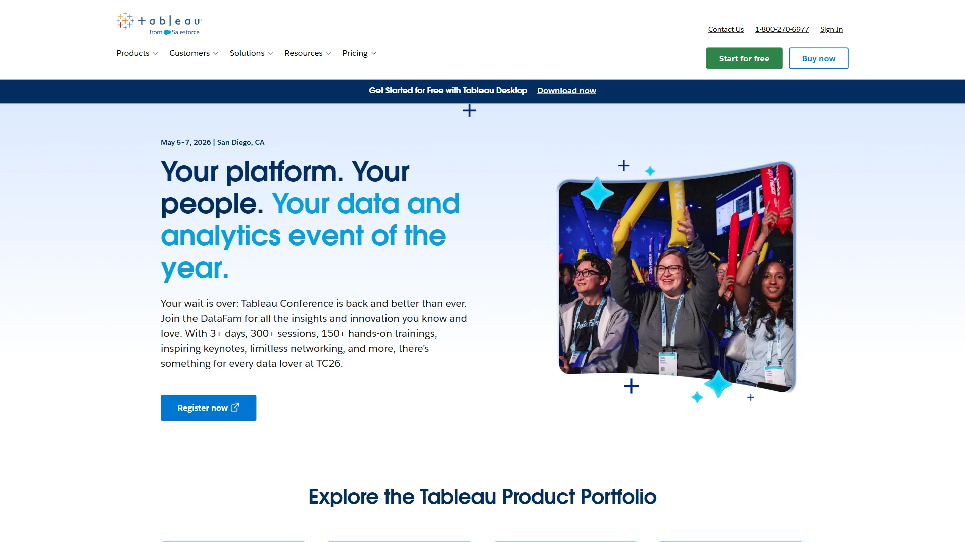 Tableau platform