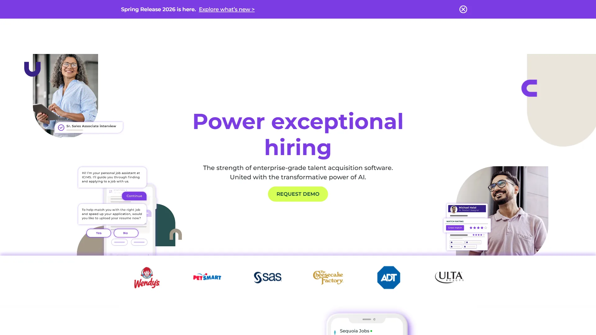 iCIMS platform