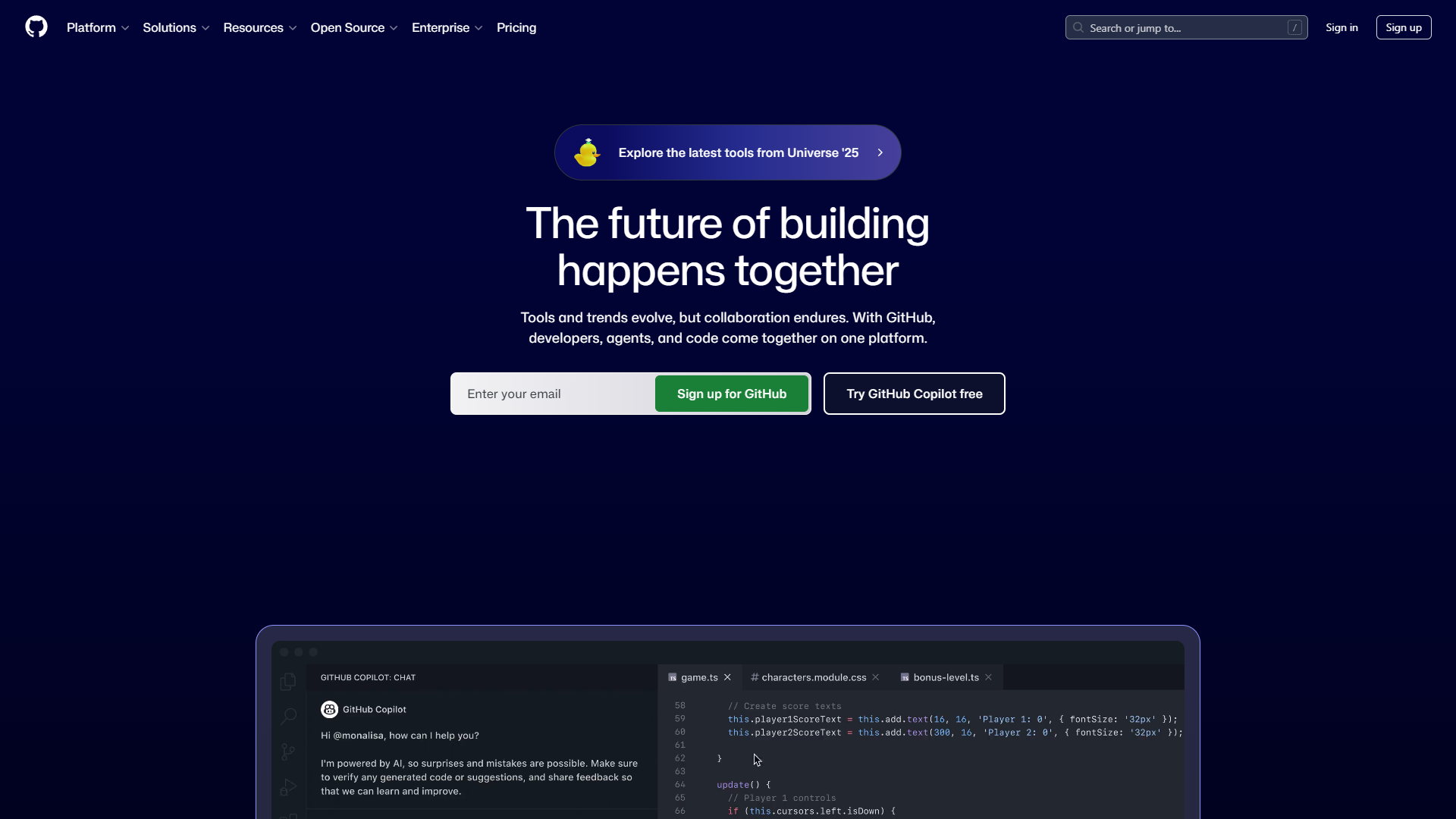 GitHub platform showing repository overview with Actions tab