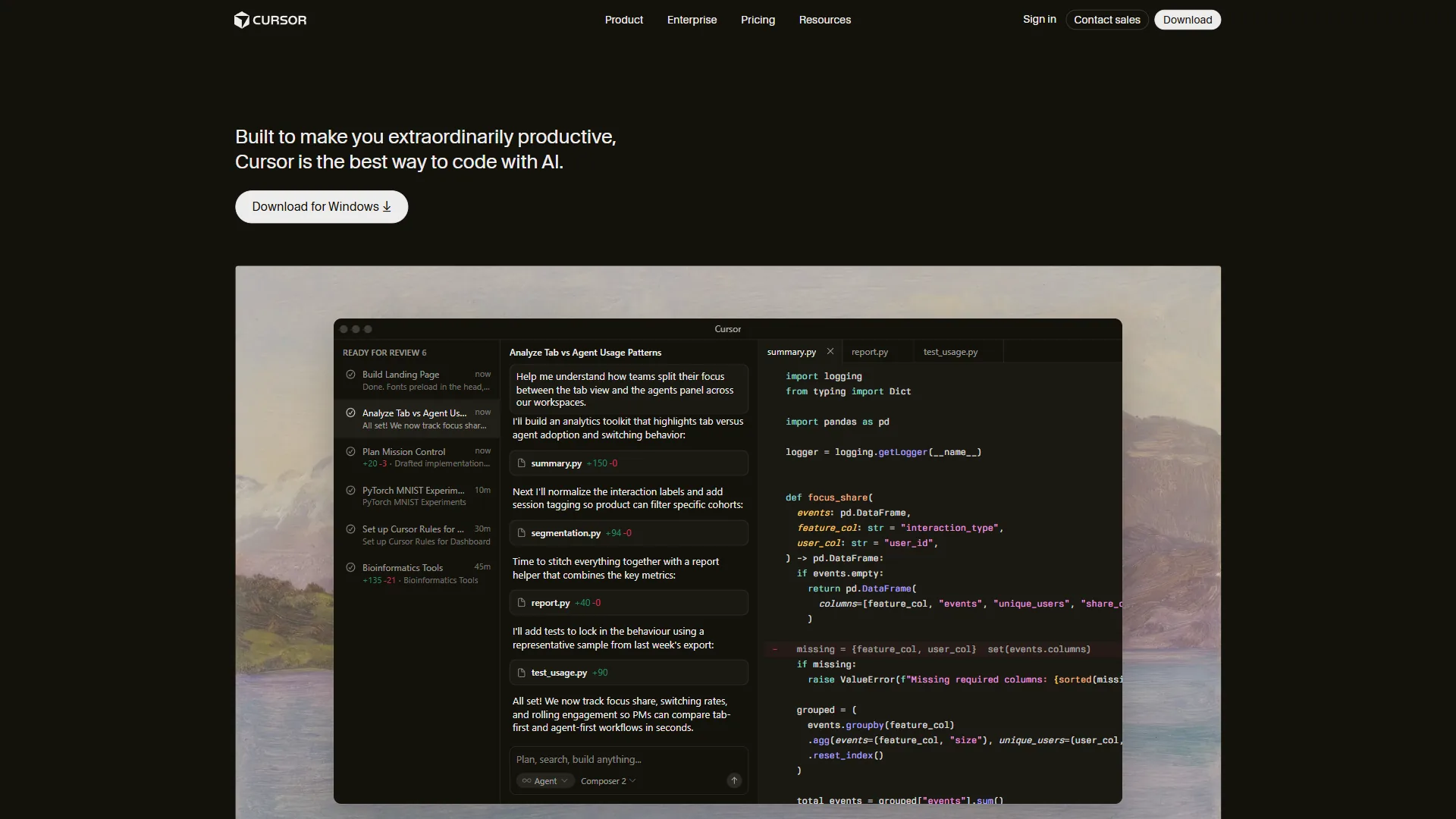Cursor platform