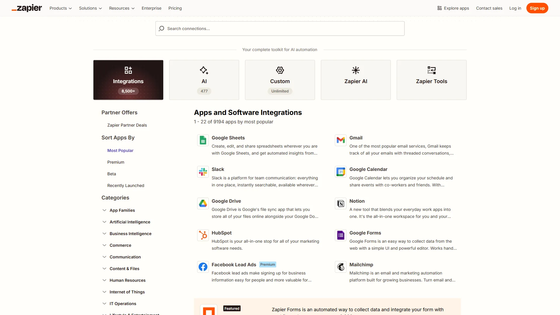 Zapier integrations connecting Notion, Calendly, and business tools